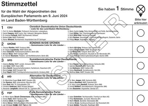 europawahl 2024 termin